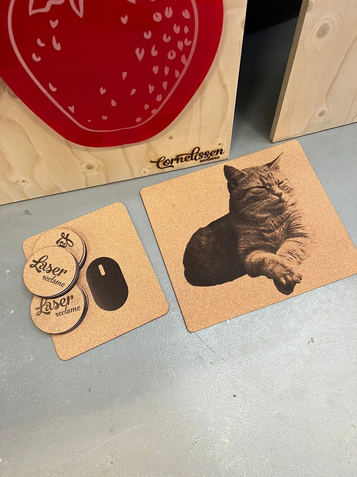 Gepersonaliseerde producten met lasergravering