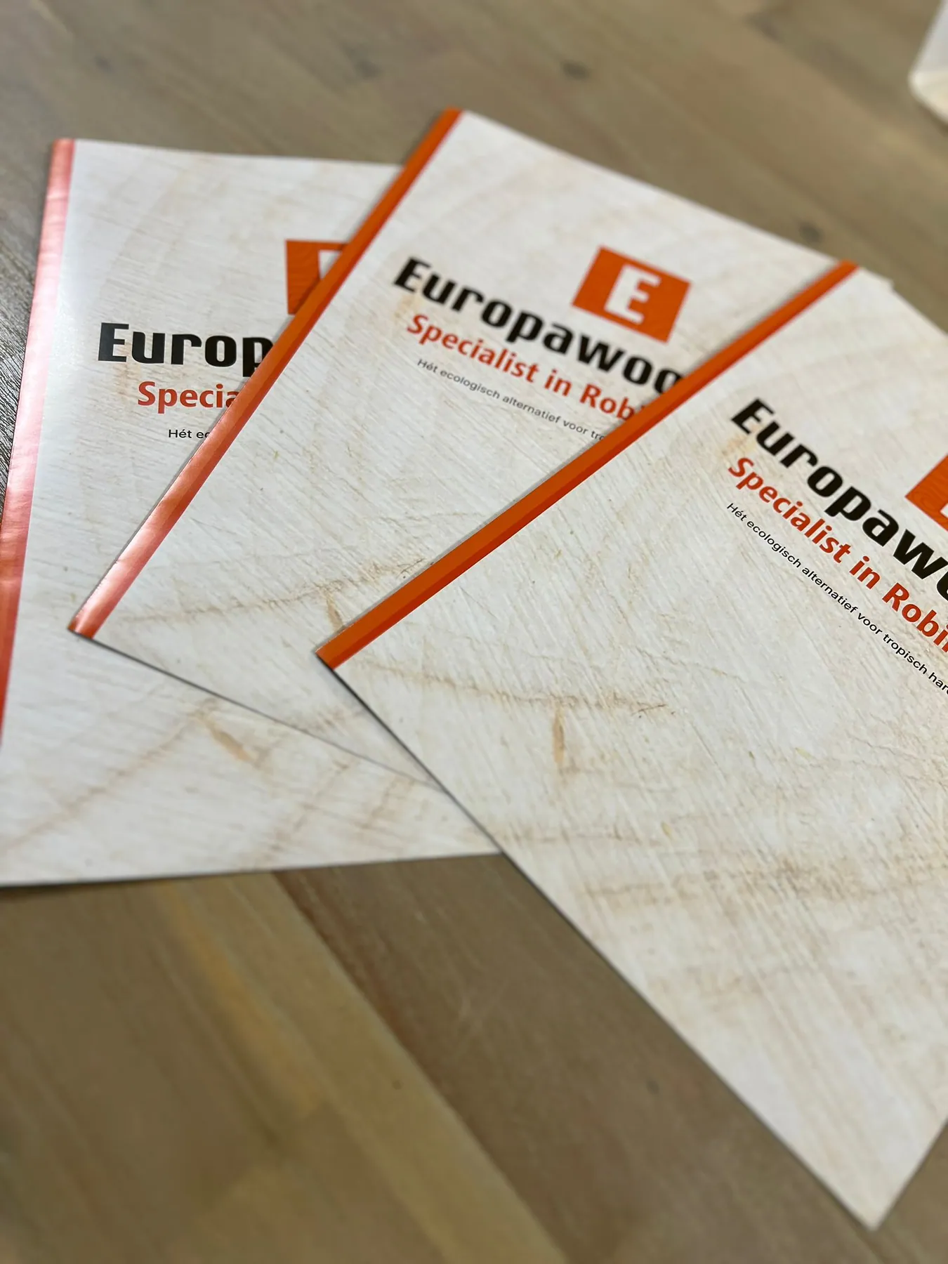 De brochure als compleet product.