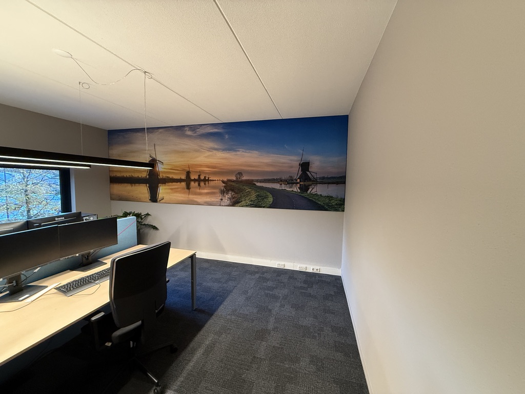 Werkruimte Holland met molenvisual