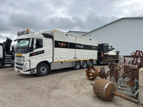 Specialistische VTV Drilling vrachtwagen